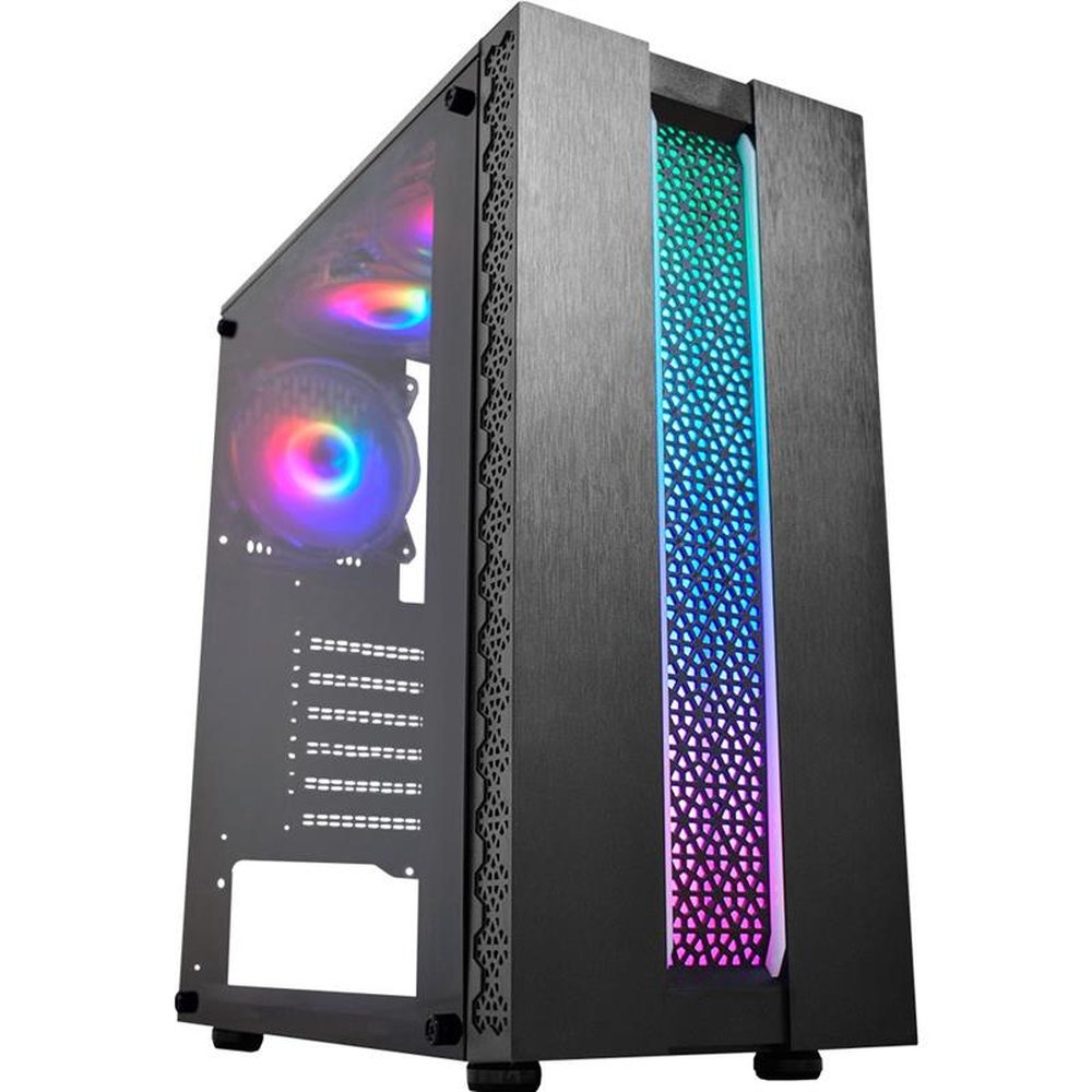 Gabinete Gamer K-mex Kratos Cg-42tp Preto - Cg42tprh001cb0x