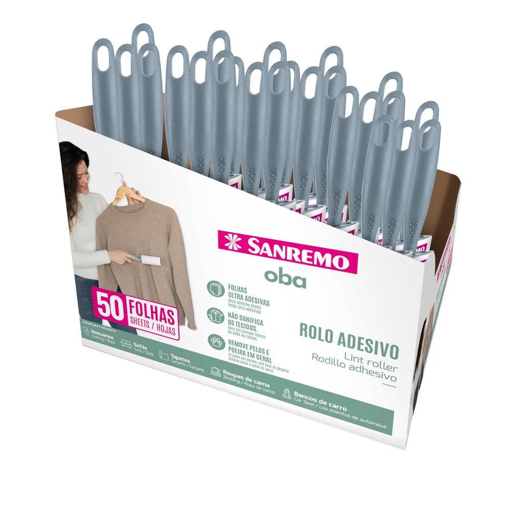 Rolo Adesivo Para Pelos 50 Folhas