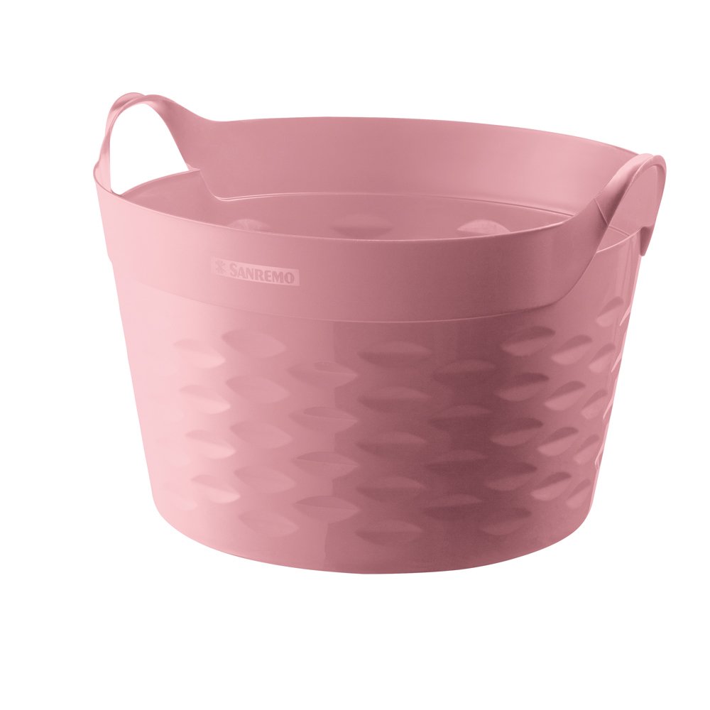 Cesto Organizador Circular Sanremo 30L Rosê