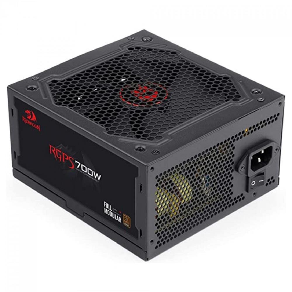 Fonte Redragon RGPS 700W 80 Plus Bronze Modular PFC Ativo