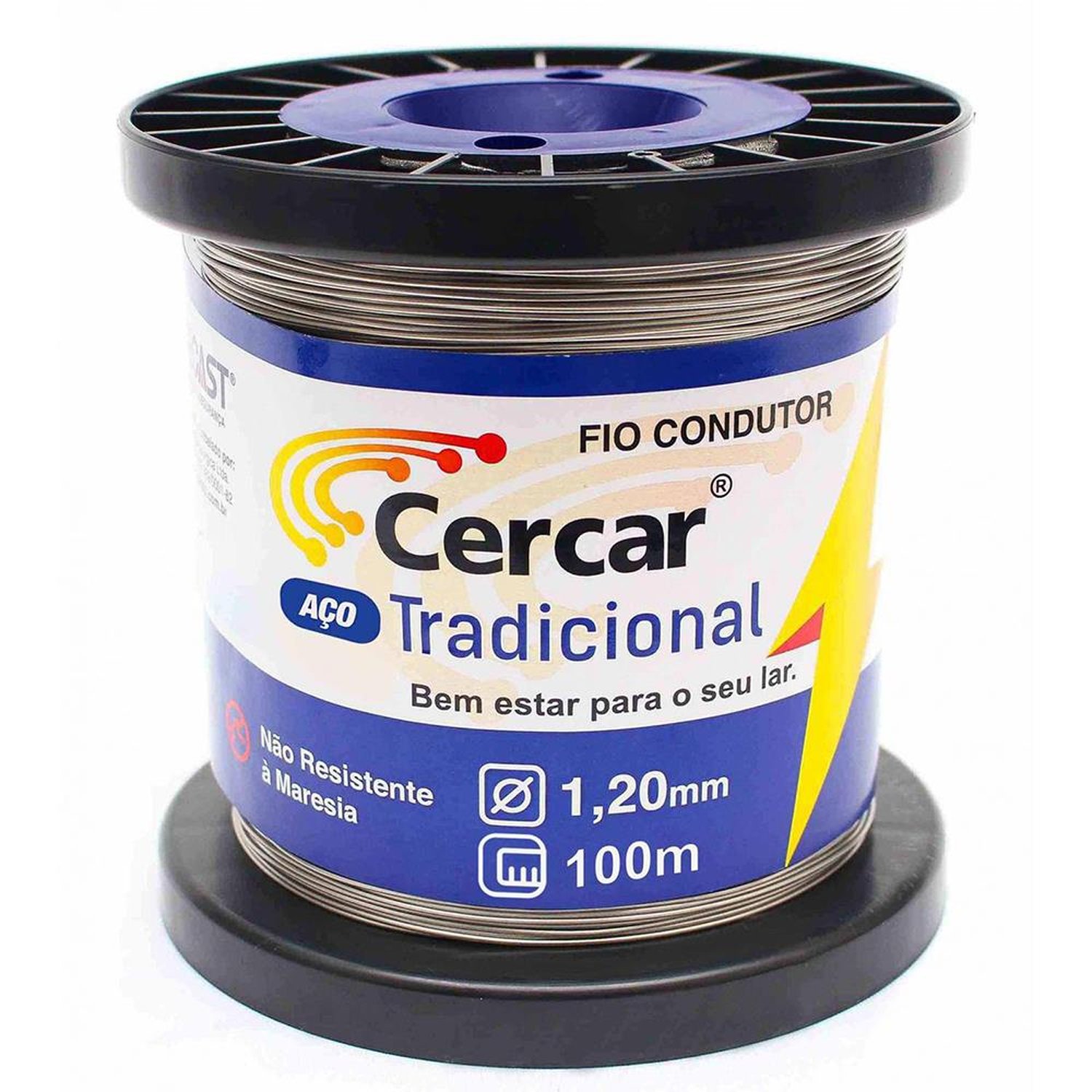 Arame Cerca Eletr 1,2mm 1kgfioaco Duplgalv Igecast