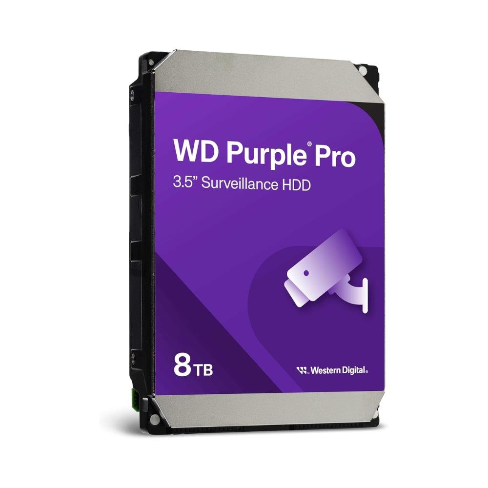 HD Interno WD Purple Pro Smart, 8TB, SATA, 3.5 - WD8002PURP
