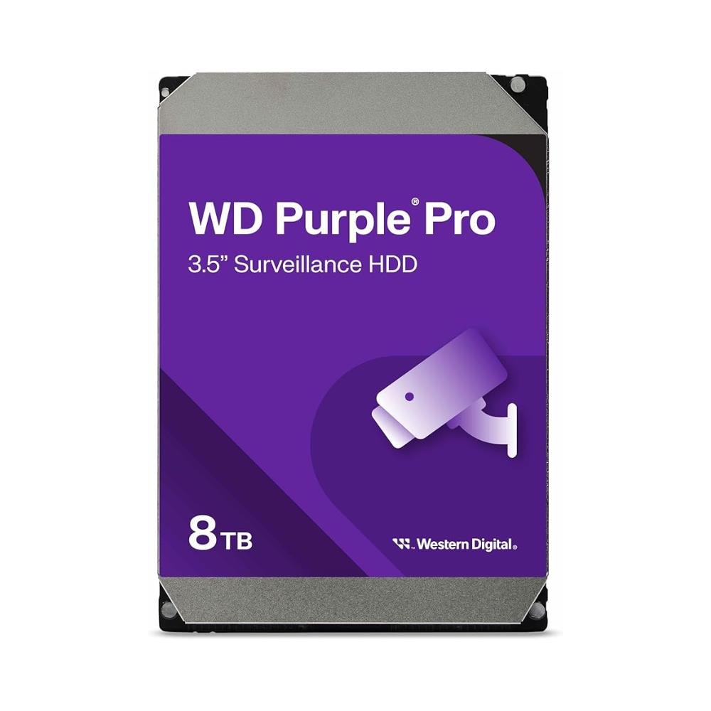HD Interno WD Purple Pro Smart, 8TB, SATA, 3.5 - WD8002PURP