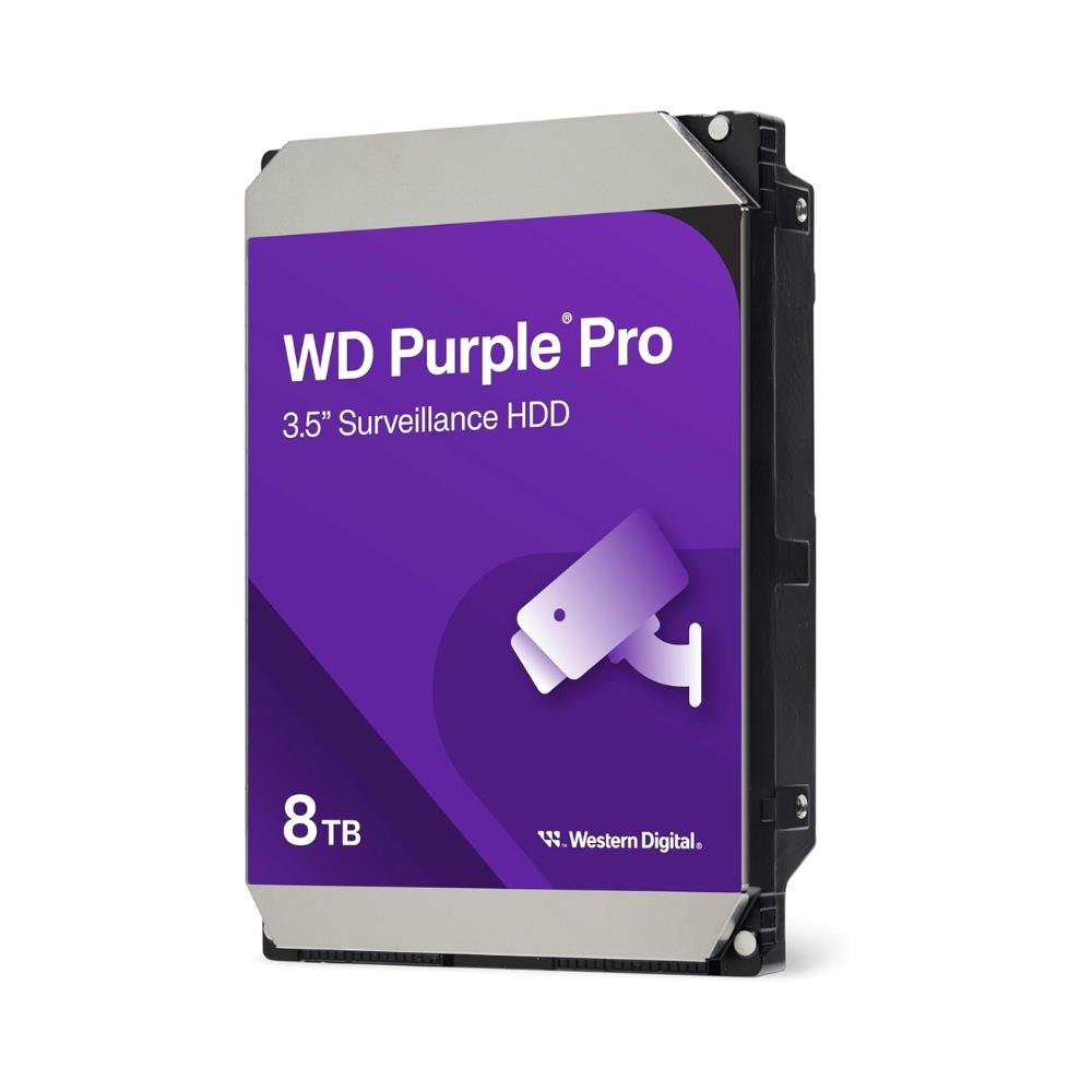 HD Interno WD Purple Pro Smart, 8TB, SATA, 3.5 - WD8002PURP