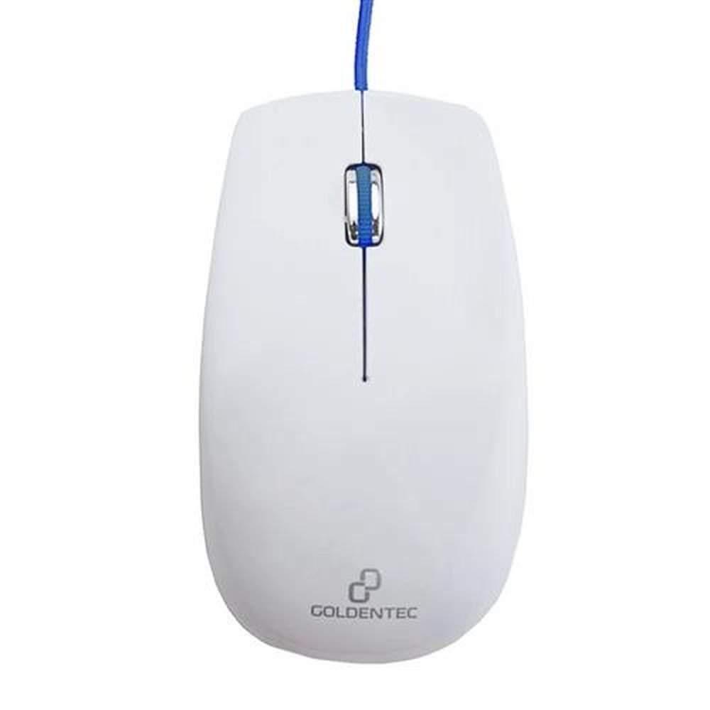 Mouse Óptico 1000DPI USB GT Colors Azul | Goldentec