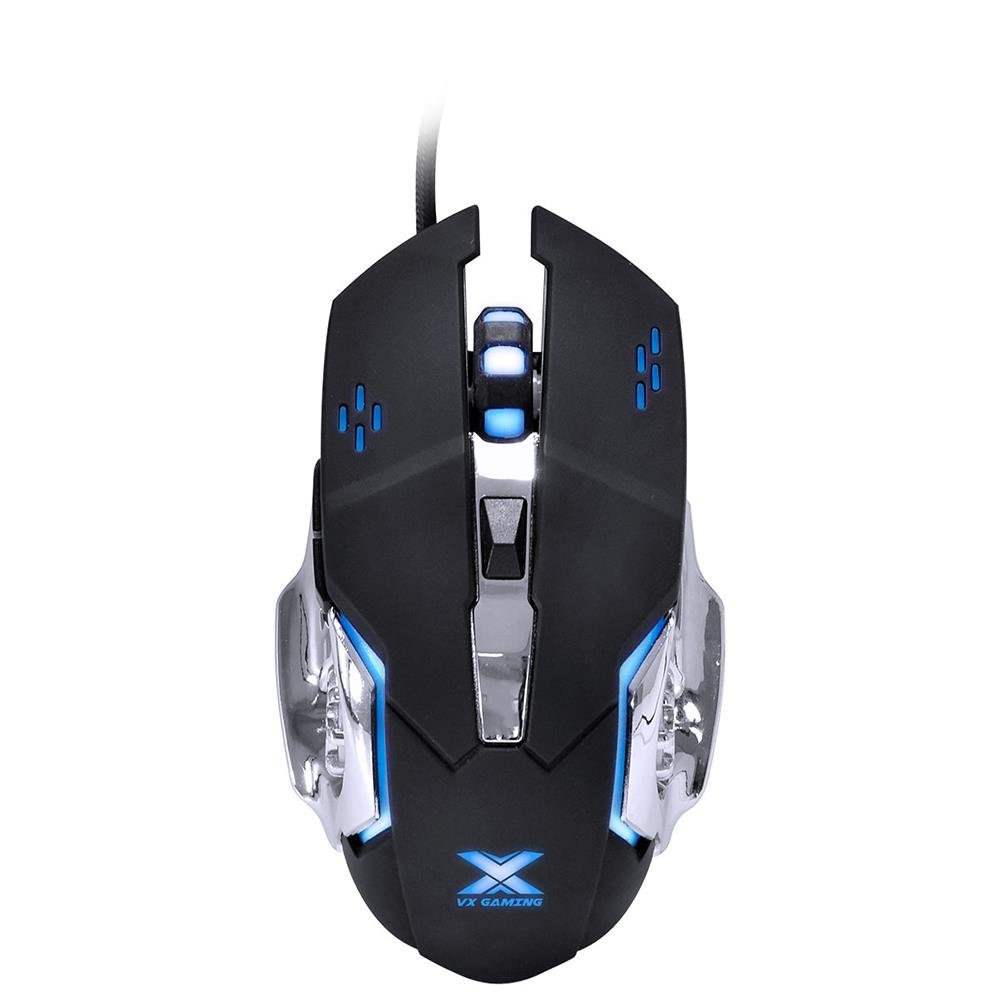 Kit Teclado E Mouse Gamer Vinik Grifo Com Fio Led Azul - Vgc-01a