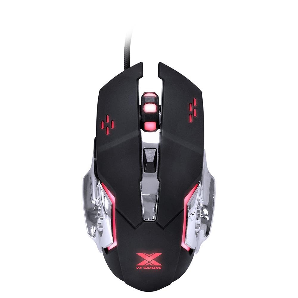 Kit Teclado E Mouse Gamer Vinik Grifo Com Fio Led Vermelho - Vgc-01v