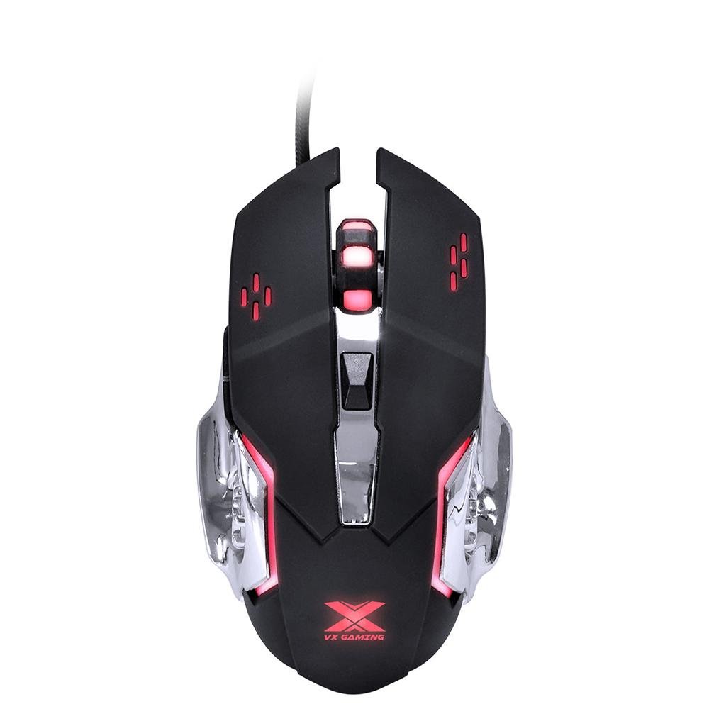 Kit Teclado E Mouse Gamer Vinik Grifo Com Fio Led Vermelho - Vgc-01v