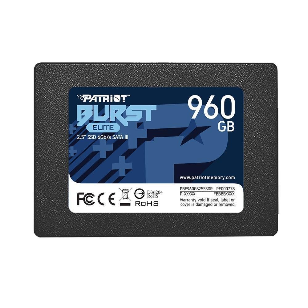 SSD Patriot Burst Elite, 960GB, Sata III, 2.5´