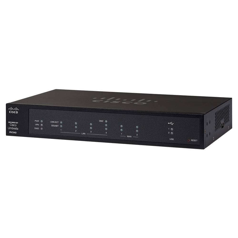 Cisco Rv340 Roteador Cisco Rv340 Dual Wan Gigabitvpn Router