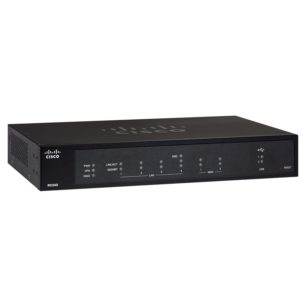 Cisco Rv340 Roteador Cisco Rv340 Dual Wan Gigabitvpn Router