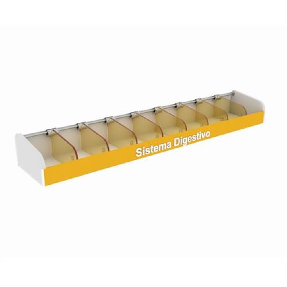 Organizador para MIP Sistema Digestivo Buzattos Amarelo