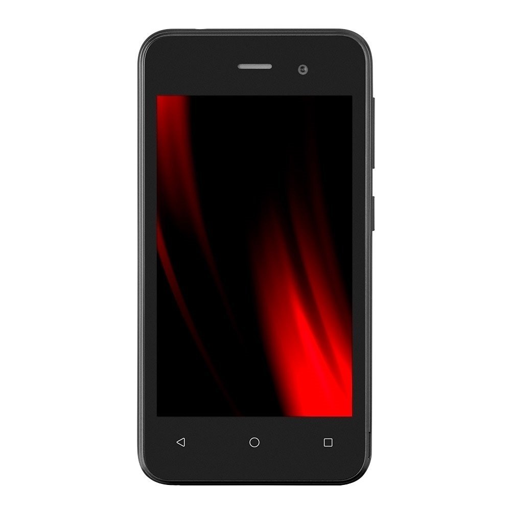 Smartphone Multilaser E Lite 2 Preto, Tela de 4" - 3G+Wi-Fi, Android 10, Câm. Tras. de 2MP e Frontal de 2MP, 1GB RAM, 32GB