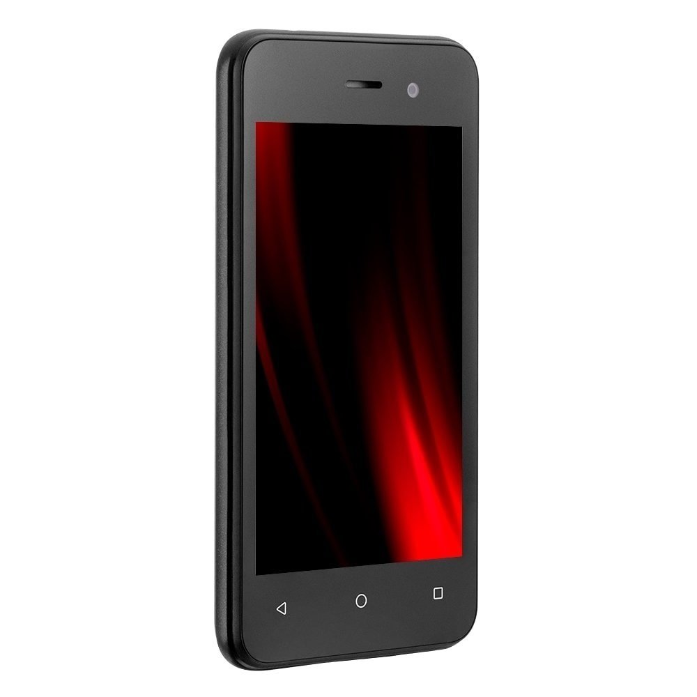 Smartphone Multilaser E Lite 2 Preto, Tela de 4" - 3G+Wi-Fi, Android 10, Câm. Tras. de 2MP e Frontal de 2MP, 1GB RAM, 32GB