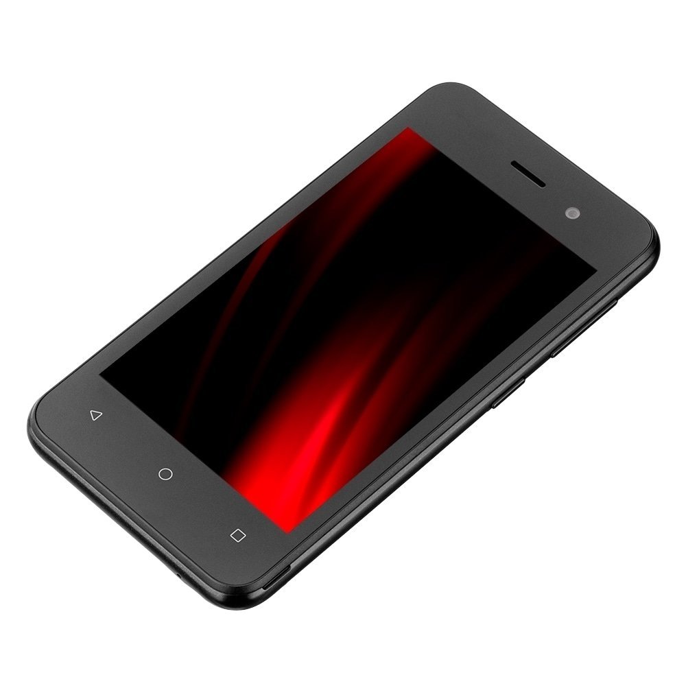Smartphone Multilaser E Lite 2 Preto, Tela de 4" - 3G+Wi-Fi, Android 10, Câm. Tras. de 2MP e Frontal de 2MP, 1GB RAM, 32GB