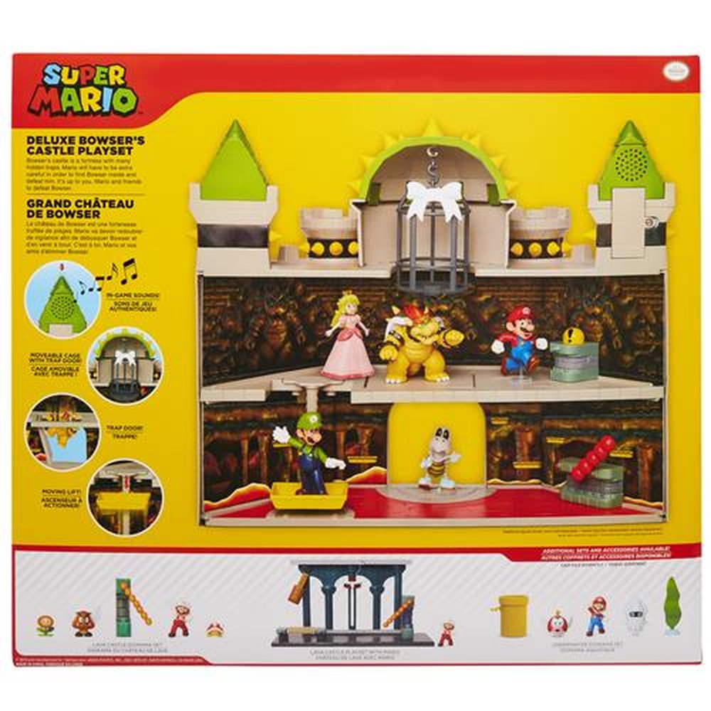 Super Mario Bowser Castle Playset