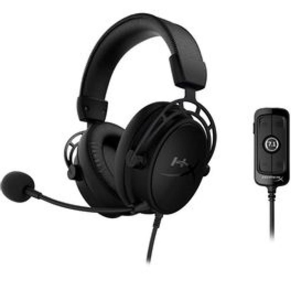 Headset Gamer HyperX Cloud Alpha S Blackout 7.1 - HX-HSCAS-BK/WW