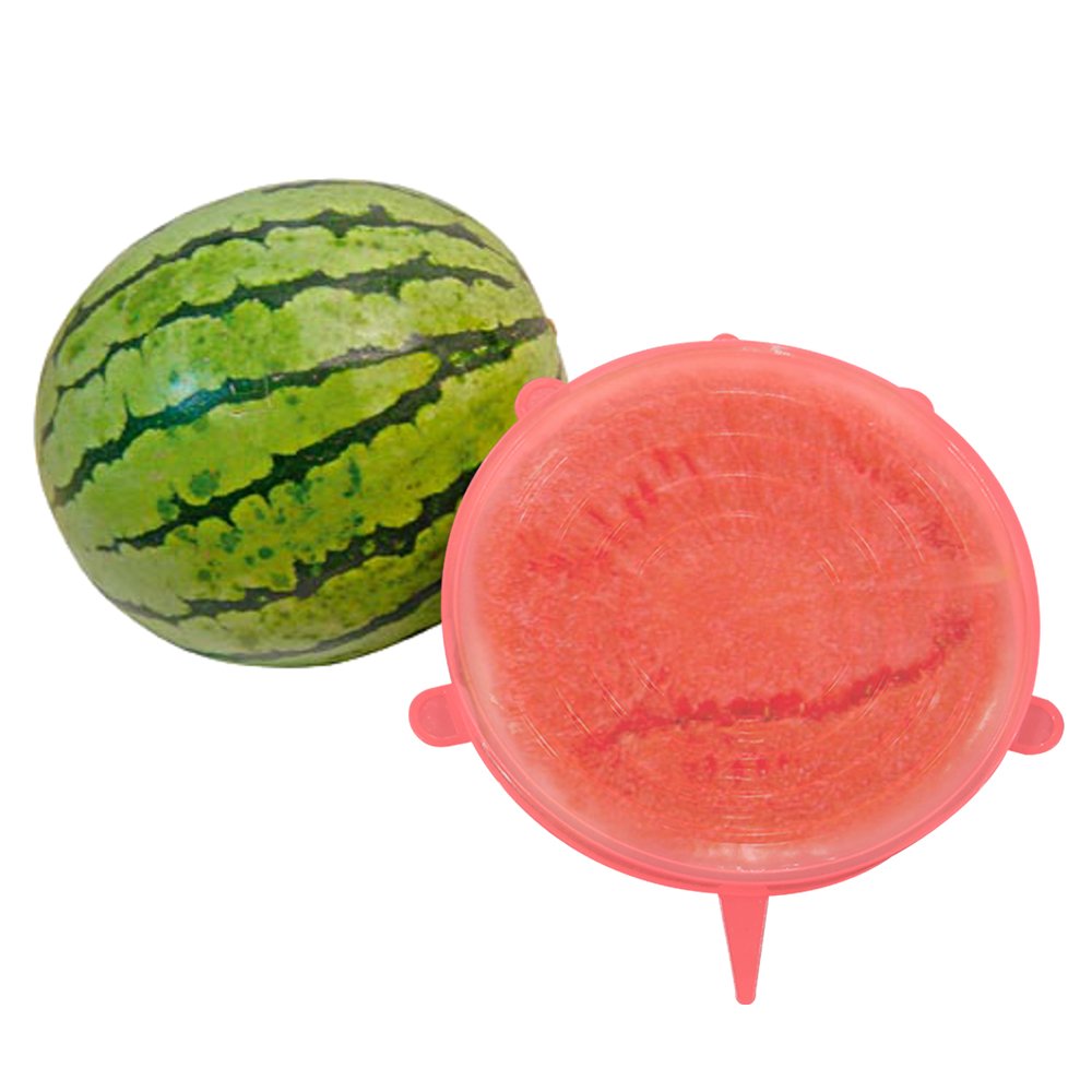 Jogo Com 6 Tampas De Silicone Cores Sortidas Yazi