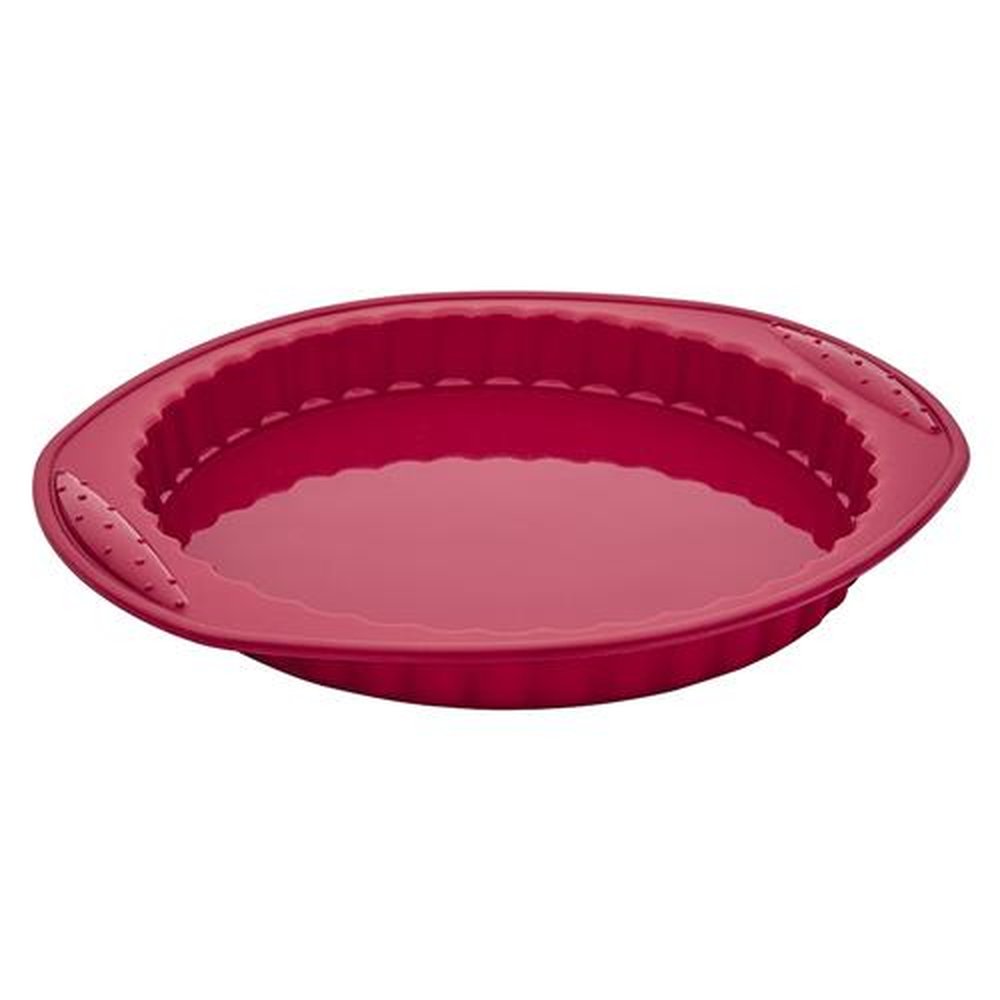 Forma Para Torta de Silicone Vermelha