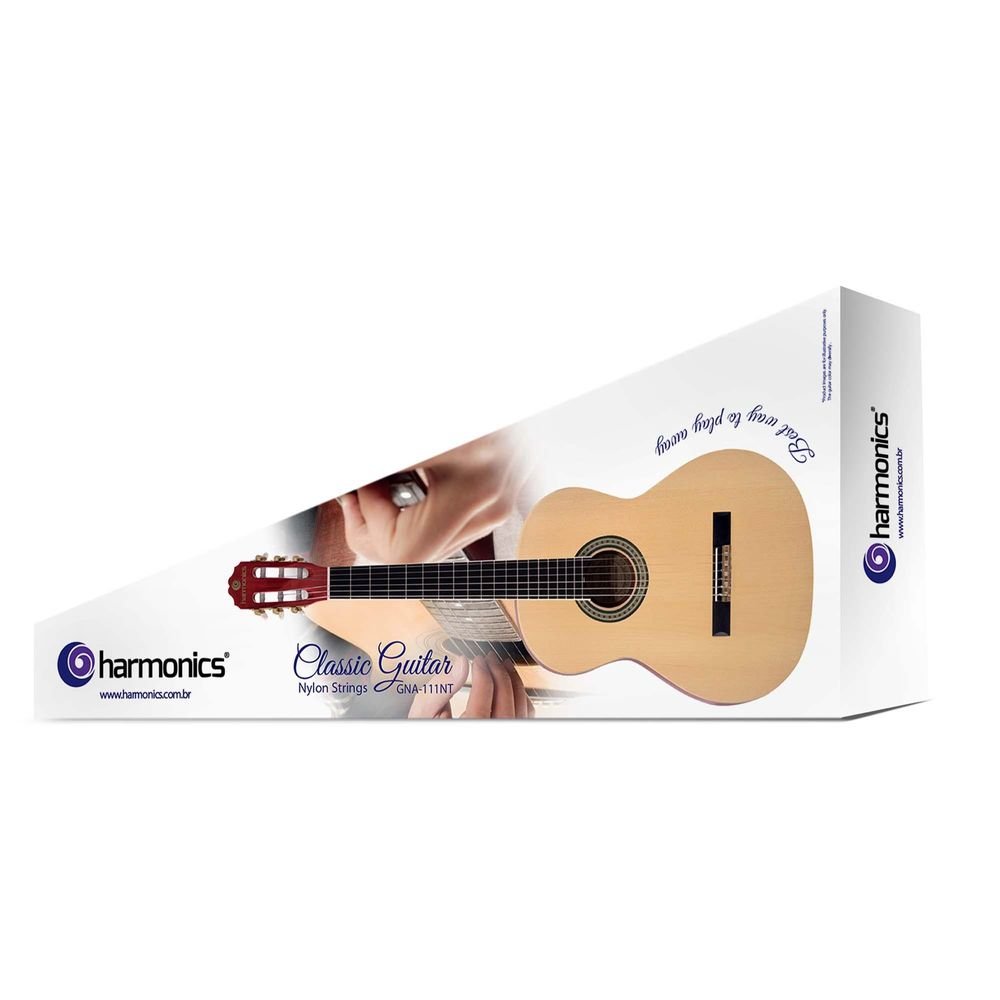 Violao Acustico Harmonics GNA-111 Nylon Natural