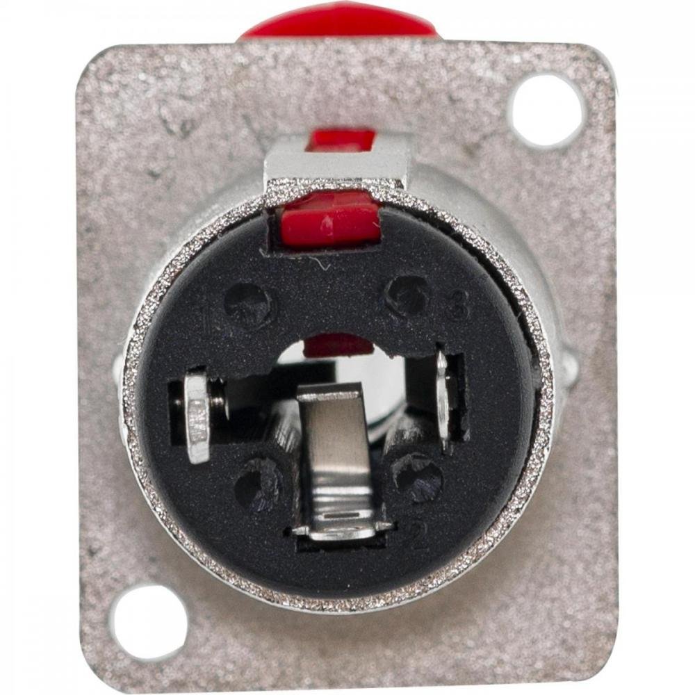 Jack P10 Fêmea Mono e Estéreo com Trava HJ066 HYX Un.Venda: MVA/2