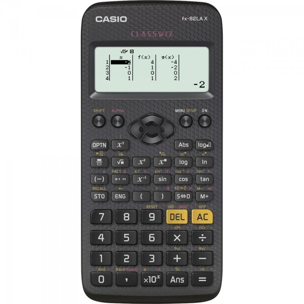 Calculadora Científica Fx82lax Preto Casio