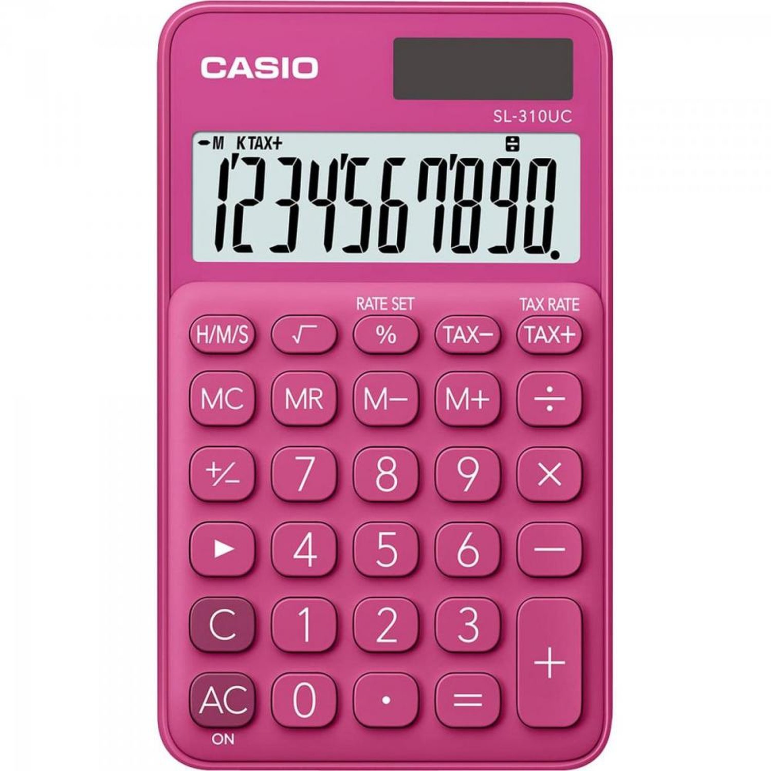 Calculadora Portátil Casio C/ Visor Amplo 10 Dígitos E Alimentação Dupla
