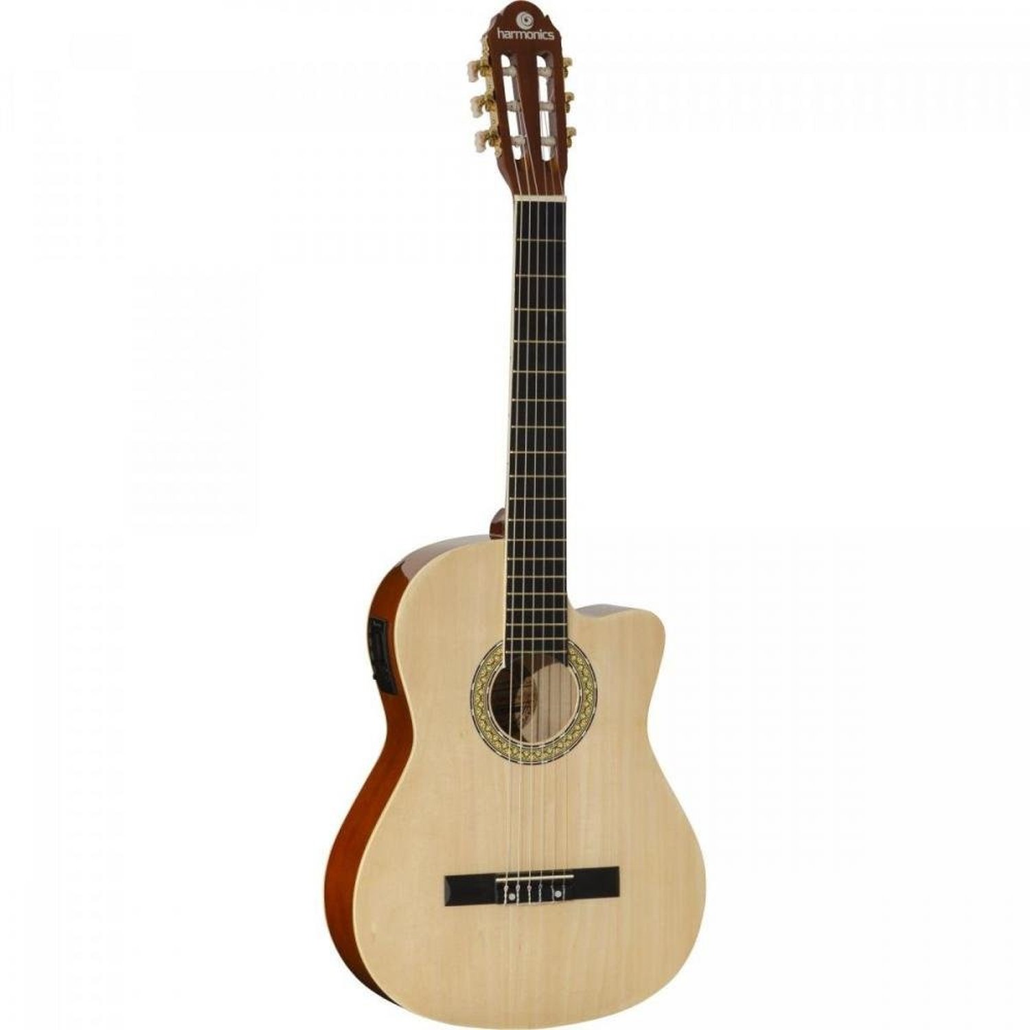 Violão Harmonics Ge-20 Eletroacústico Nylon Natural Un.Venda: Pc/1