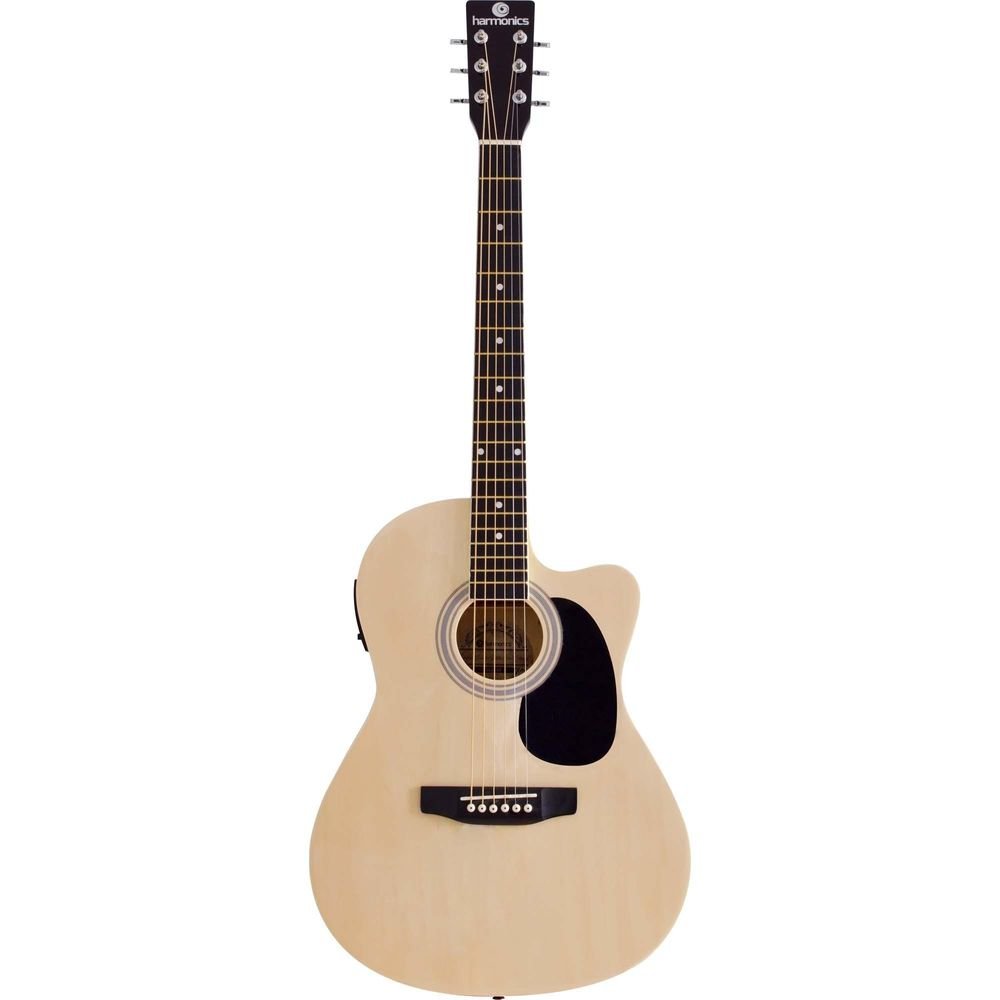Violão Eletroacústico Clássico Cutaway Aço Ge-21 Natural Harmonics