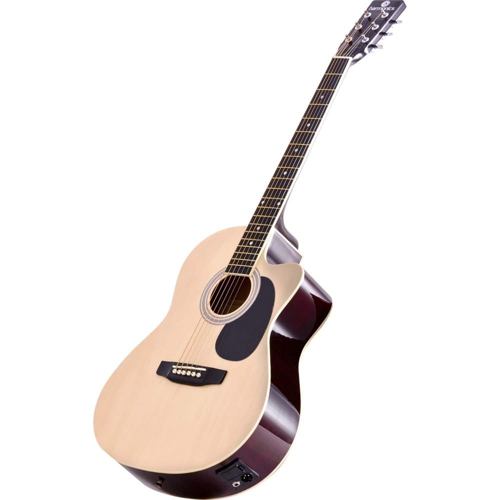 Violão Eletroacústico Clássico Cutaway Aço Ge-21 Natural Harmonics
