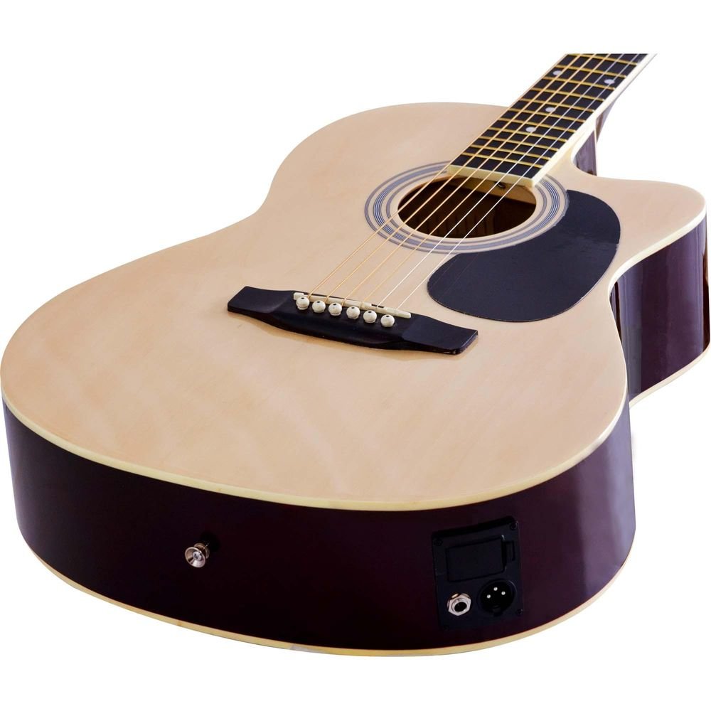 Violão Eletroacústico Clássico Cutaway Aço Ge-21 Natural Harmonics