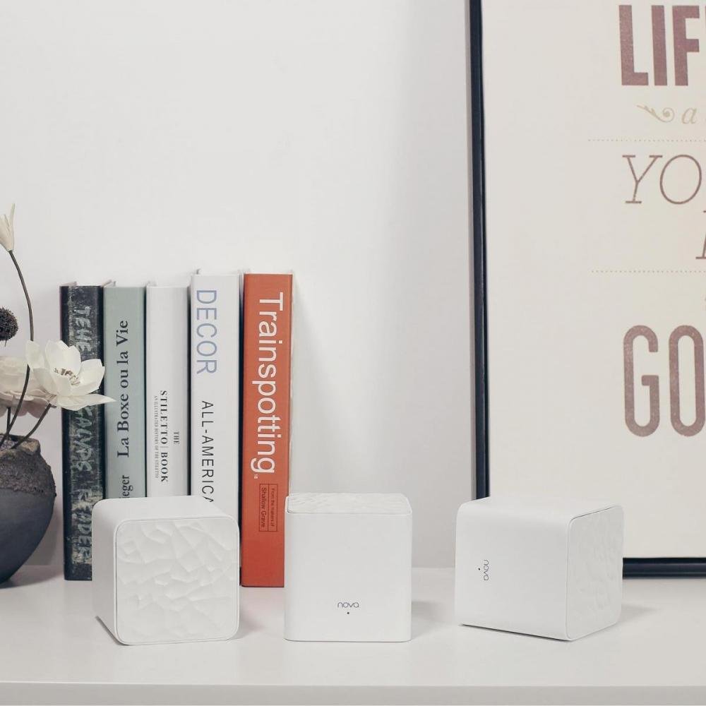 Roteador Wi-Fi 1200Mbps Mesh 3 Mw3 Tenda