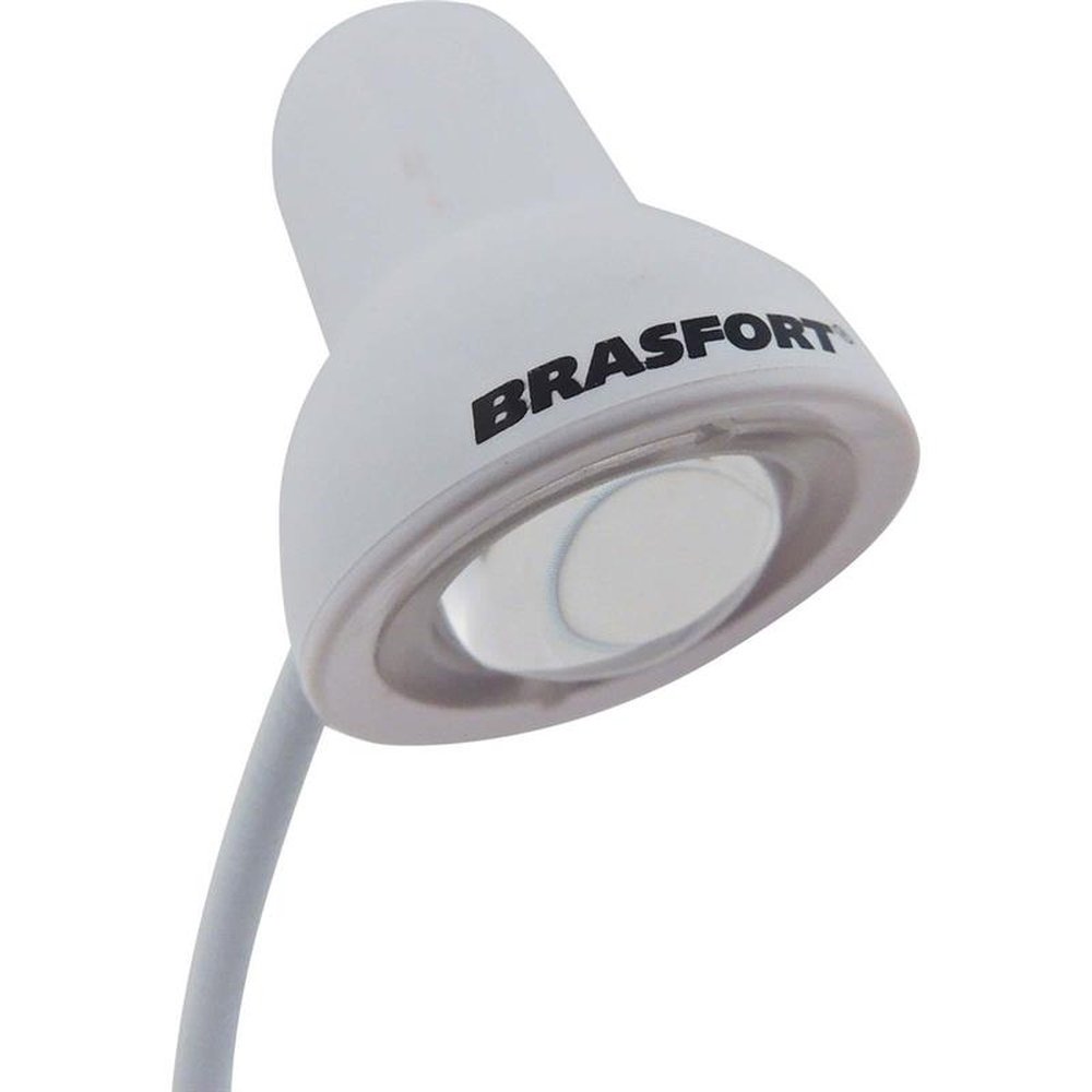 Luminária Led Usb Branca Brasfort