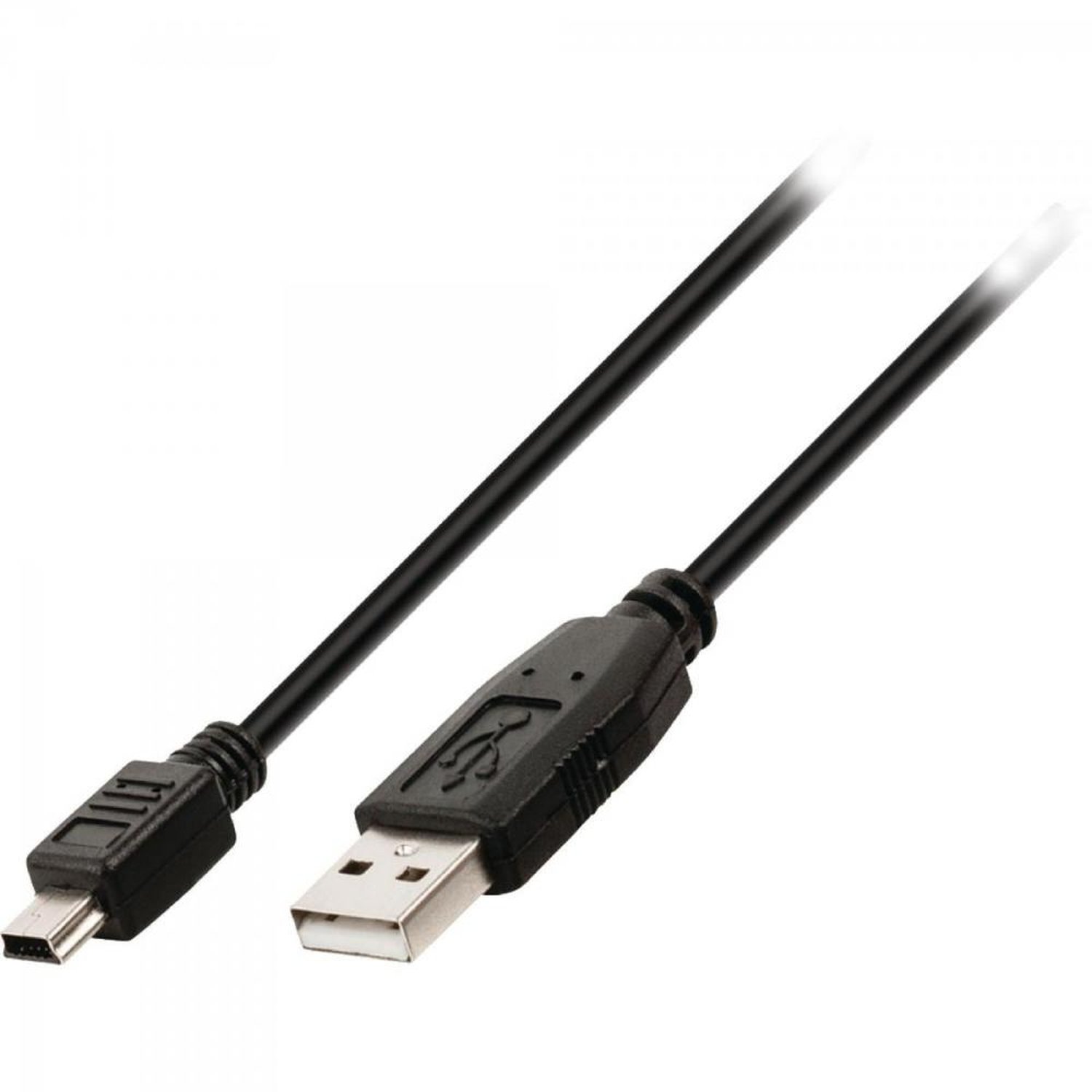 Cabo de Dados Usb 2.0 A Macho x Mini Usb 1,8m Cbus0017 Preto Storm