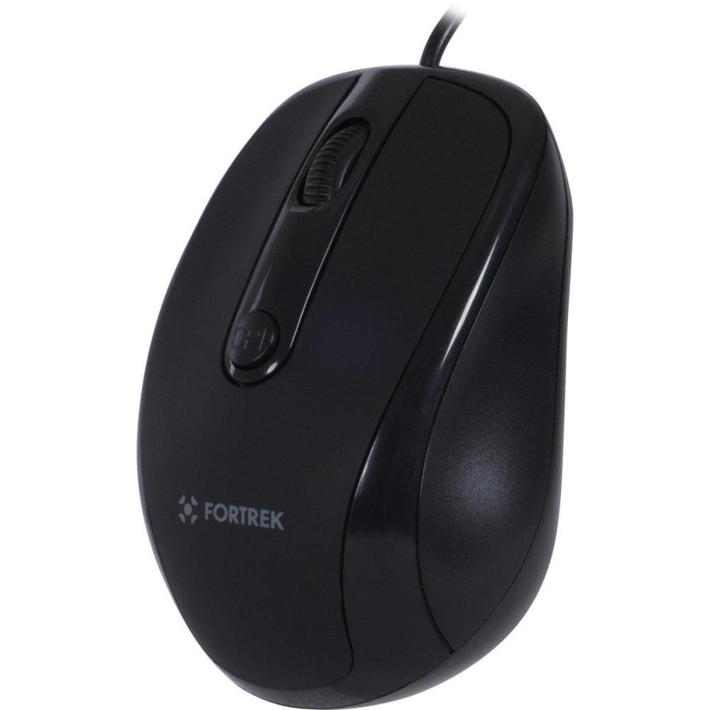 Mouse Fortrek OM103BK USB 2400 Dpi Preto FK 416M