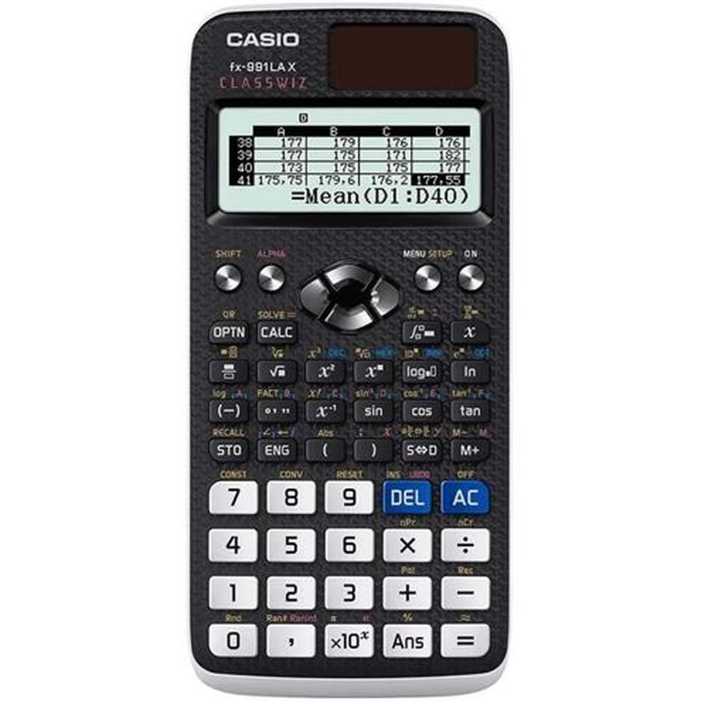 Calculadora Científica Casio fx-991LA X ClassWiz com 552 Funções - Preta