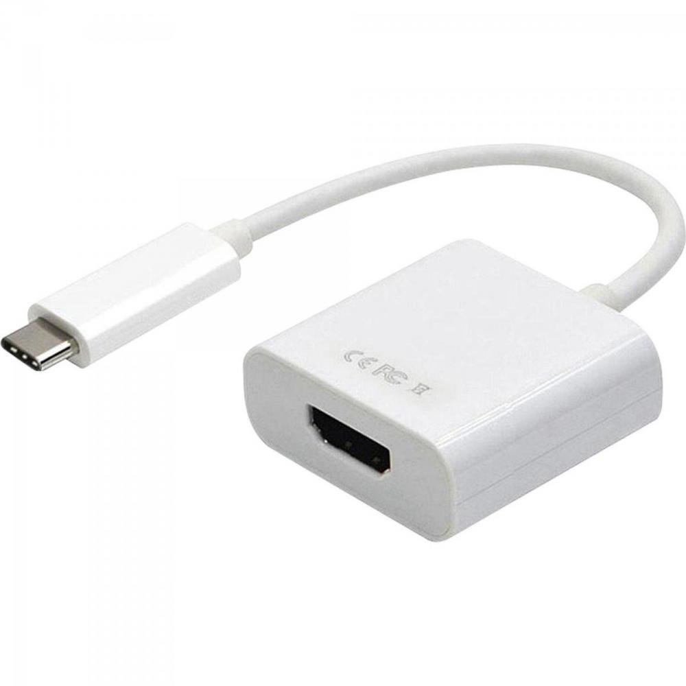 Cabo Adaptador Usb Tipo C Macho para Hdmi Fêmea Adap0056 Branca Storm