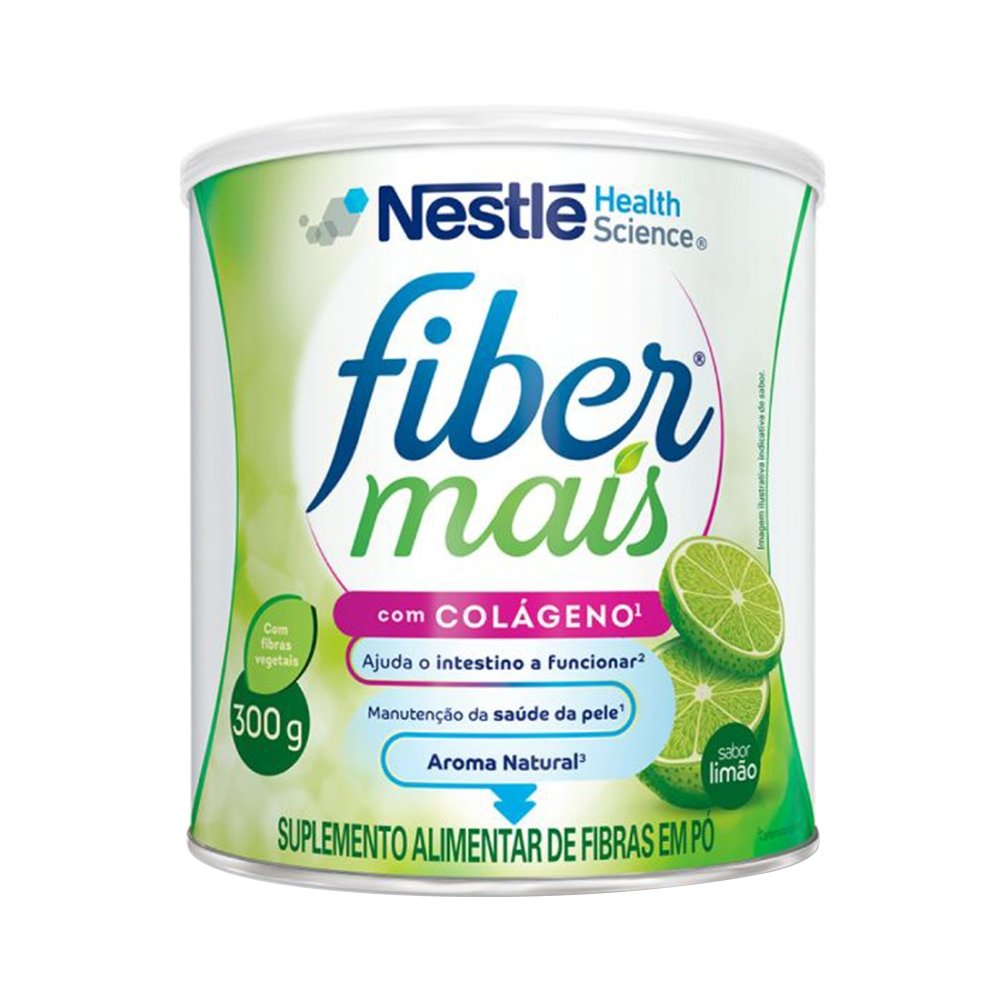 Fiber Mais com Colágeno Limão 300g