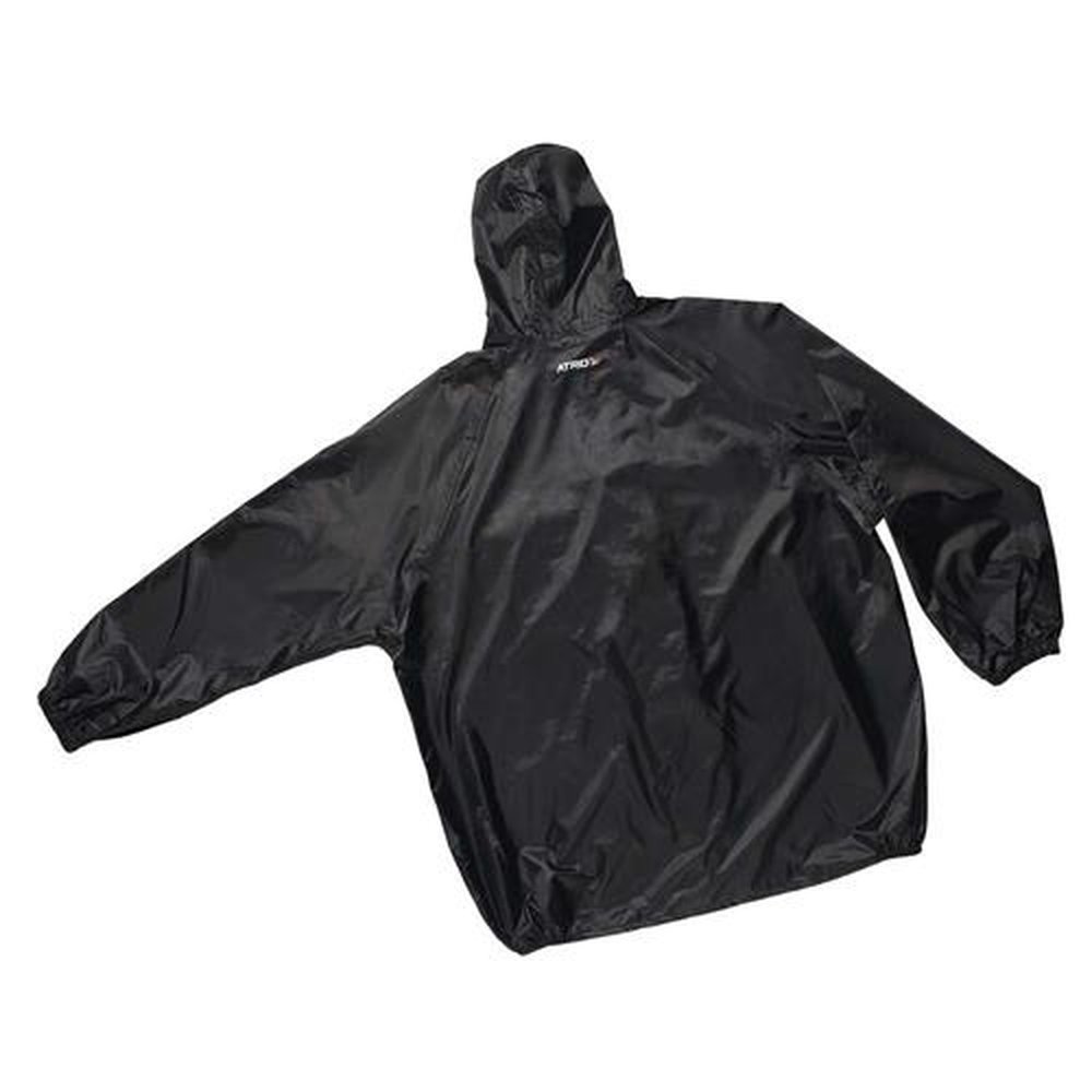 Capa de Chuva com Toca + Calça Street Moto Tam. M Sem Forro e Impermeável Preta Atrio - MT081