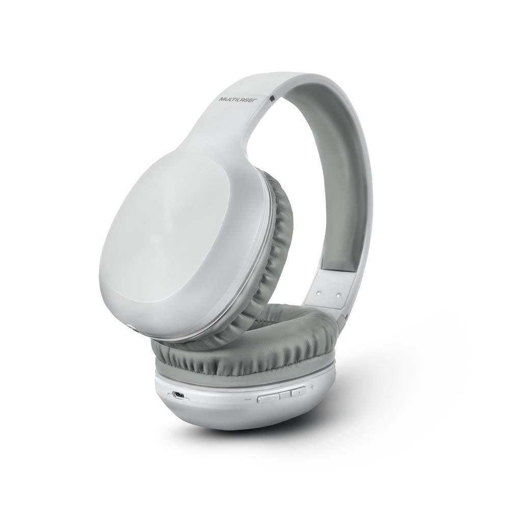 Fone De Ouvido Pop Bluetooth P2 Branco Multilaser - PH247