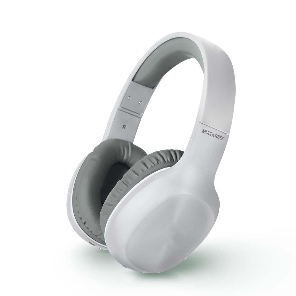 Fone De Ouvido Pop Bluetooth P2 Branco Multilaser - PH247