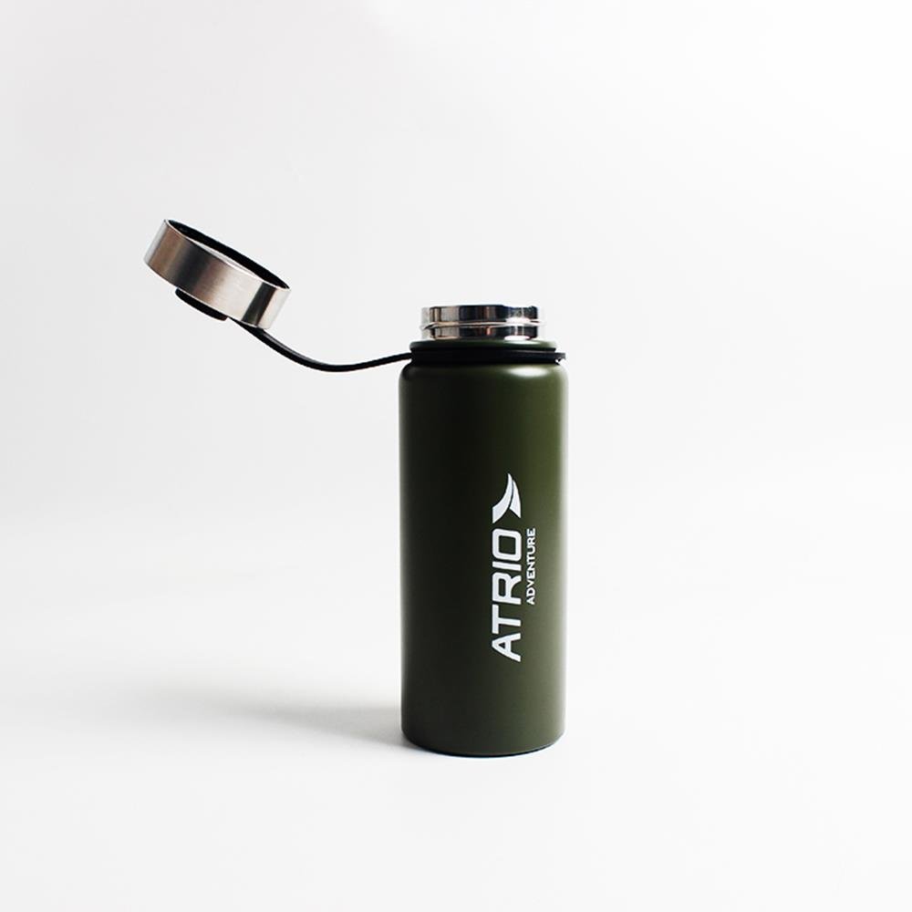 Garrafa Térmica Atrio Adventure 600ml Verde Musgo - ES315