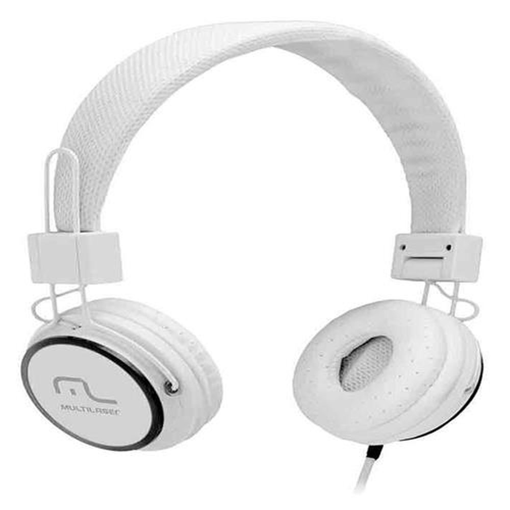 Fone De Ouvido Multilaser Com Microfone Headfun Branco P2 - PH087