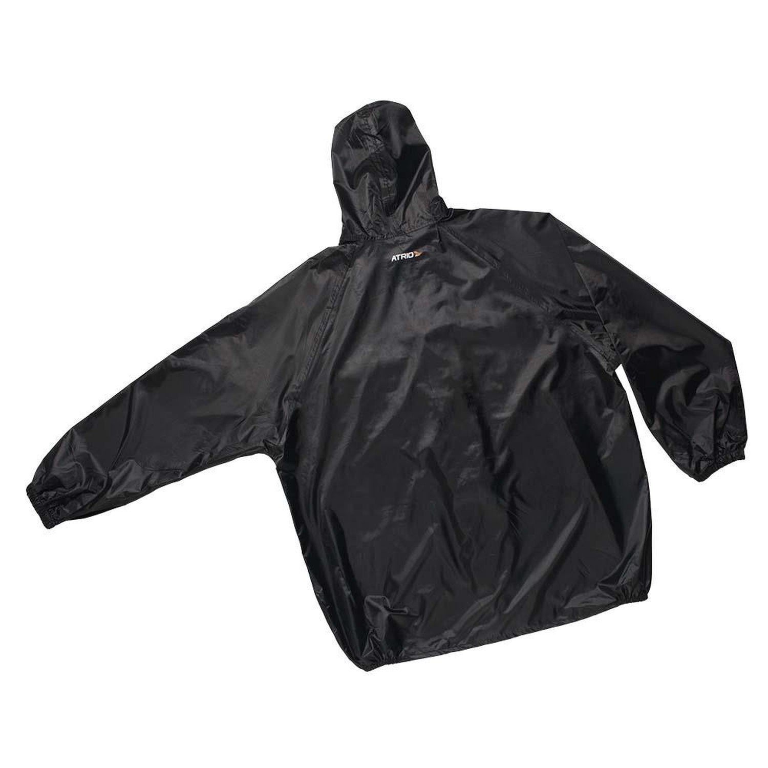 Capa de Chuva com Toca + Calça Street Moto Tam. P Sem Forro e Impermeável Preta Atrio - MT080