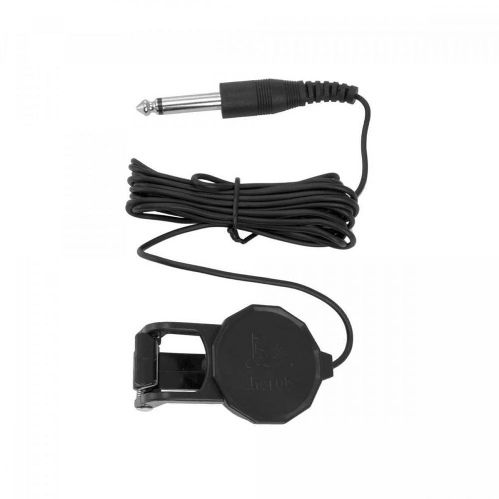 Captador para Violão Clip Cherub Wcp-60g Preto Deval