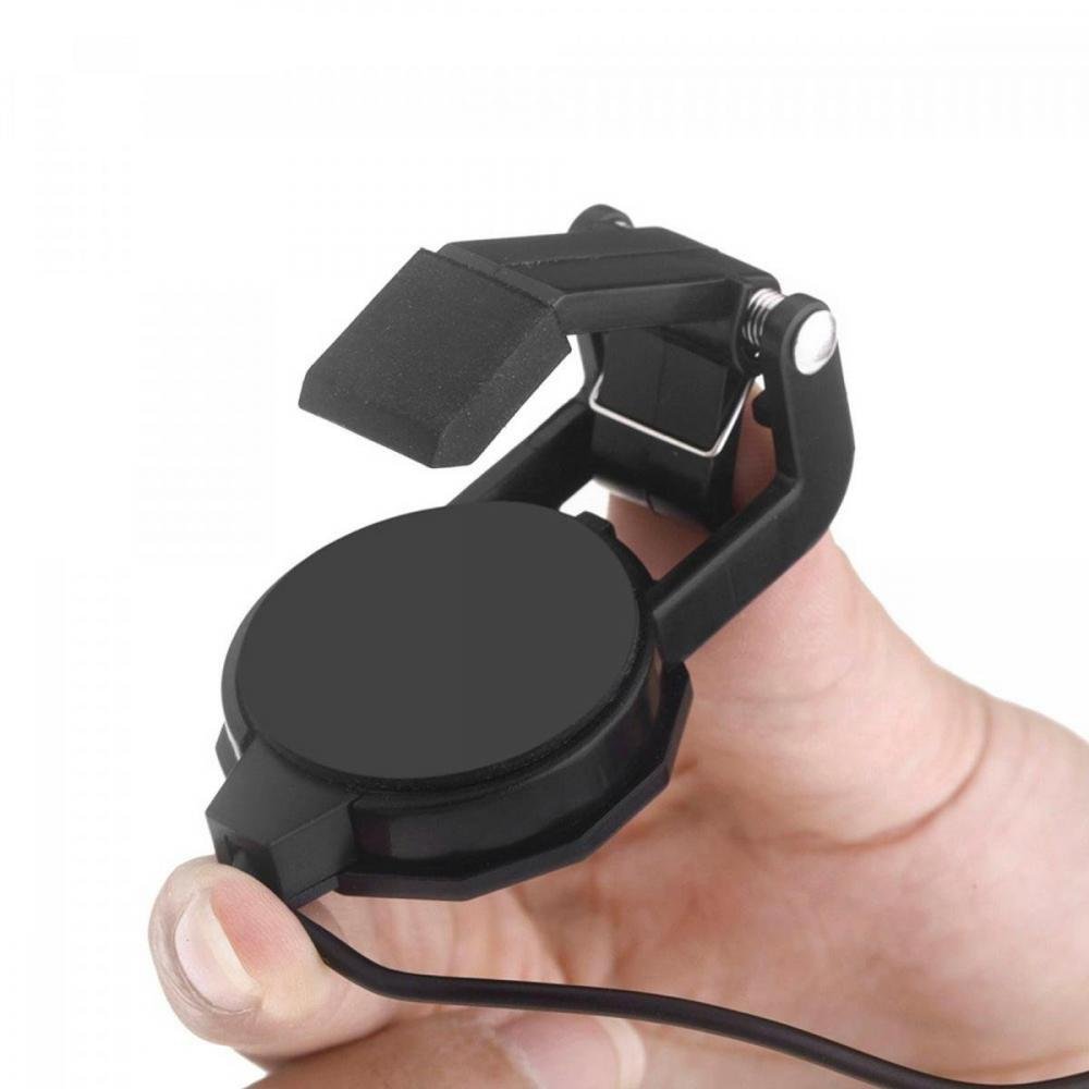 Captador para Violão Clip Cherub Wcp-60g Preto Deval