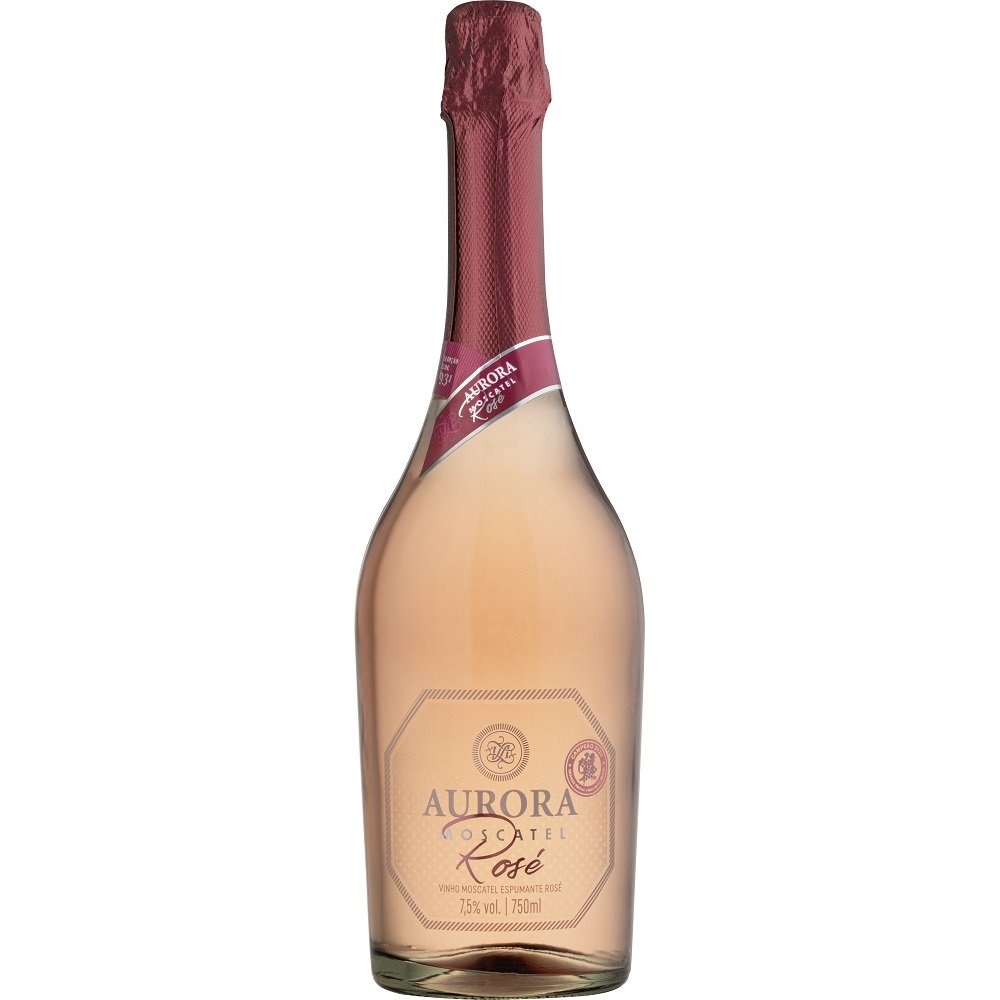 Espumante Aurora Moscatel Rosé 750ml