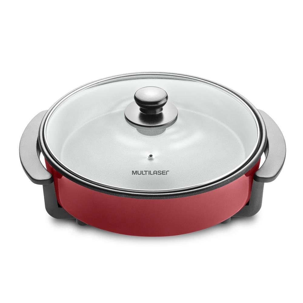 Panela eletrica redonda 127V COM REVESTIMENTO ANTEADERENTE - CE114