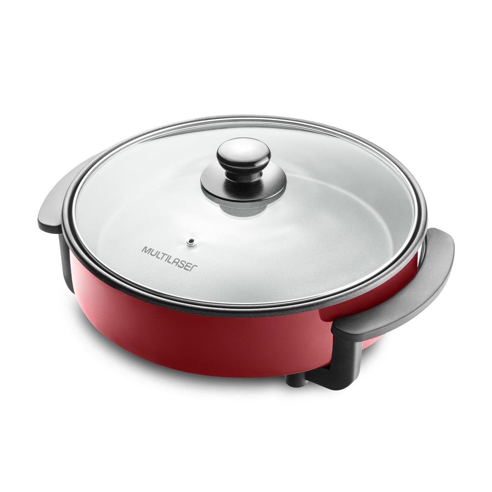 Panela eletrica redonda 127V COM REVESTIMENTO ANTEADERENTE - CE114