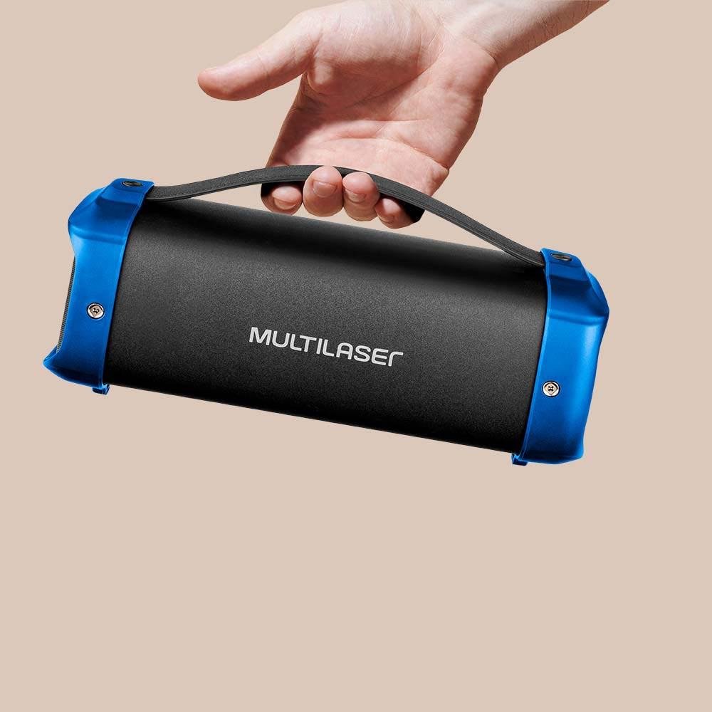 Caixa de Som Bazooka Multilaser 70W BT/AUX/SD/USB/FM - SP351